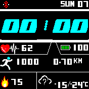 华米跃我Amazfit Bip手表表盘