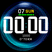 华米跃我Amazfit Bip手表表盘