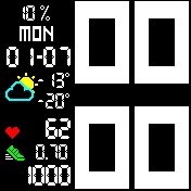 华米跃我Amazfit Bip手表表盘