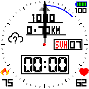 华米跃我Amazfit Bip手表表盘