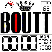 华米跃我Amazfit Bip手表表盘