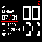 华米跃我Amazfit Bip手表表盘