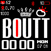 华米跃我Amazfit Bip手表表盘