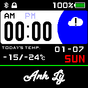 华米跃我Amazfit Bip手表表盘