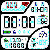 华米跃我Amazfit Bip手表表盘