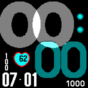 华米跃我Amazfit Bip手表表盘