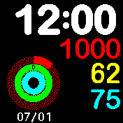 华米跃我Amazfit Bip手表表盘