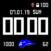 华米跃我Amazfit Bip手表表盘