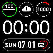 华米跃我Amazfit Bip手表表盘
