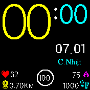华米跃我Amazfit Bip手表表盘