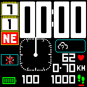 华米跃我Amazfit Bip手表表盘