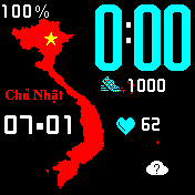 华米跃我Amazfit Bip手表表盘