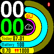华米跃我Amazfit Bip手表表盘