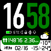 华米跃我Amazfit Bip手表表盘
