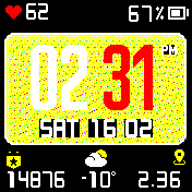 华米跃我Amazfit Bip手表表盘