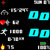华米跃我Amazfit Bip手表表盘