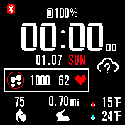 华米跃我Amazfit Bip手表表盘