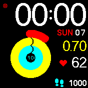 华米跃我Amazfit Bip手表表盘