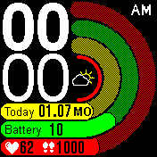 华米跃我Amazfit Bip手表表盘