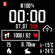 华米跃我Amazfit Bip手表表盘