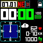 华米跃我Amazfit Bip手表表盘