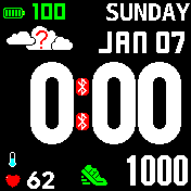 华米跃我Amazfit Bip手表表盘