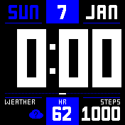 华米跃我Amazfit Bip手表表盘