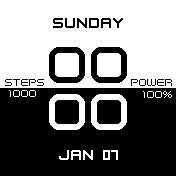 华米跃我Amazfit Bip手表表盘