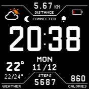 华米跃我Amazfit Bip手表表盘