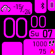 华米跃我Amazfit Bip手表表盘