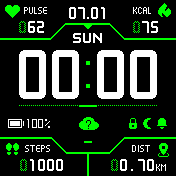 华米跃我Amazfit Bip手表表盘