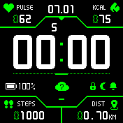 华米跃我Amazfit Bip手表表盘