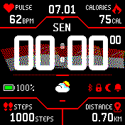 华米跃我Amazfit Bip手表表盘