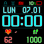 华米跃我Amazfit Bip手表表盘