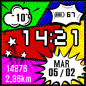 华米跃我Amazfit Bip手表表盘