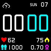 华米跃我Amazfit Bip手表表盘