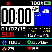 华米跃我Amazfit Bip手表表盘