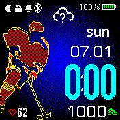 华米跃我Amazfit Bip手表表盘