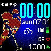 华米跃我Amazfit Bip手表表盘