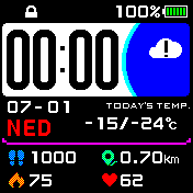 华米跃我Amazfit Bip手表表盘