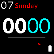 华米跃我Amazfit Bip手表表盘