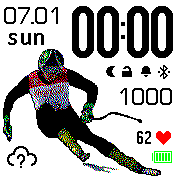 华米跃我Amazfit Bip手表表盘