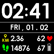 华米跃我Amazfit Bip手表表盘