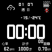 华米跃我Amazfit Bip手表表盘