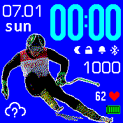 华米跃我Amazfit Bip手表表盘