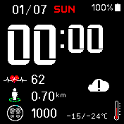 华米跃我Amazfit Bip手表表盘