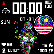 华米跃我Amazfit Bip手表表盘