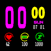 华米跃我Amazfit Bip手表表盘