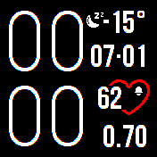 华米跃我Amazfit Bip手表表盘