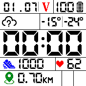 华米跃我Amazfit Bip手表表盘